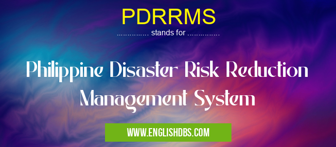 PDRRMS