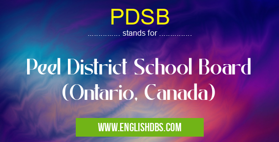 PDSB