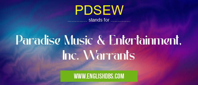 PDSEW