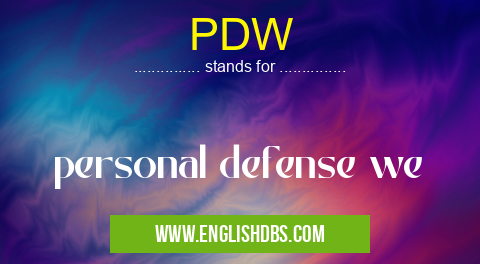 PDW