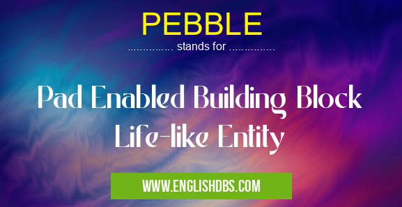 PEBBLE