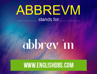 ABBREVM