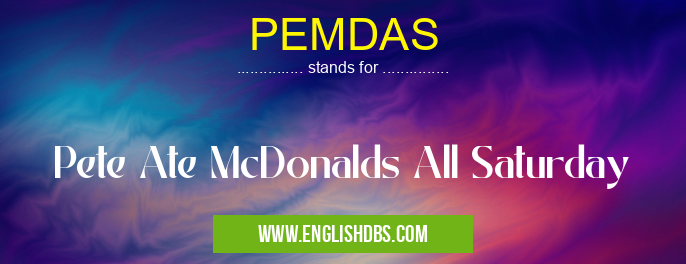 PEMDAS