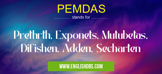 PEMDAS