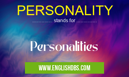 PERSONALITY