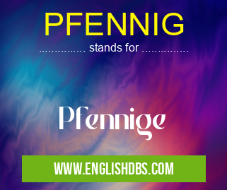 PFENNIG