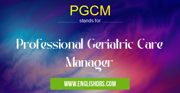 PGCM