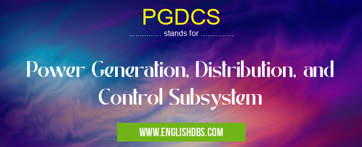 PGDCS