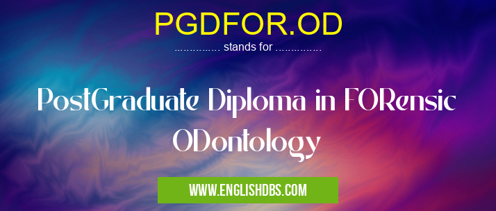 PGDFOR.OD