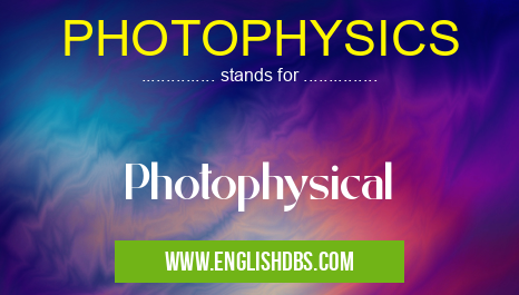 PHOTOPHYSICS