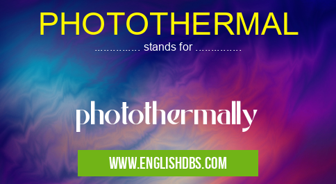 PHOTOTHERMAL