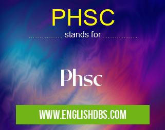 PHSC