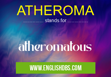 ATHEROMA