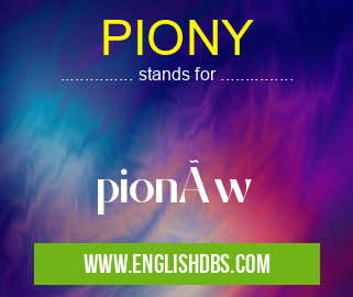 PIONY