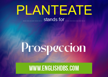 PLANTEATE