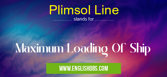 Plimsol Line