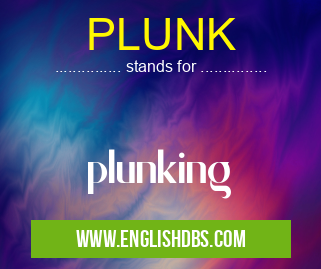 PLUNK