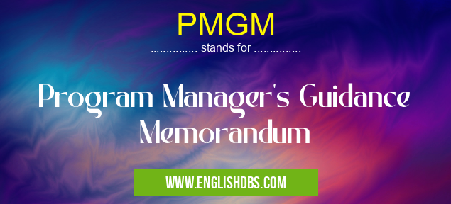 PMGM