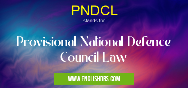 PNDCL