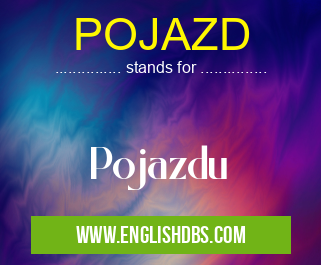 POJAZD