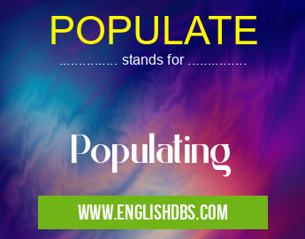 POPULATE