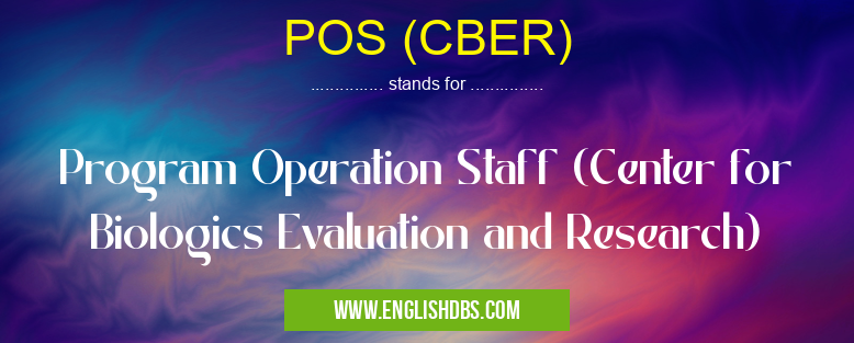 POS (CBER)