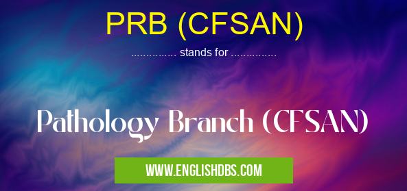 PRB (CFSAN)