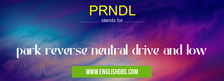 PRNDL