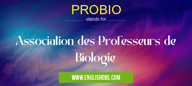 PROBIO