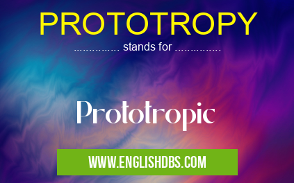 PROTOTROPY