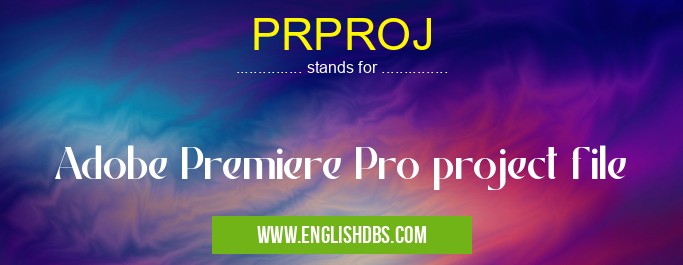 PRPROJ