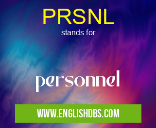 PRSNL