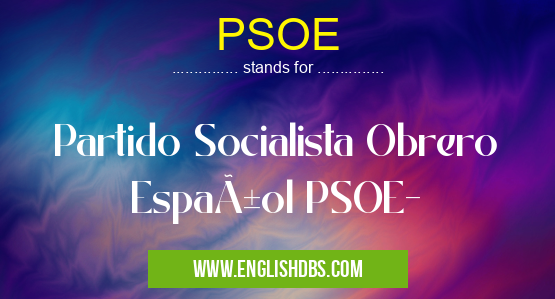 PSOE