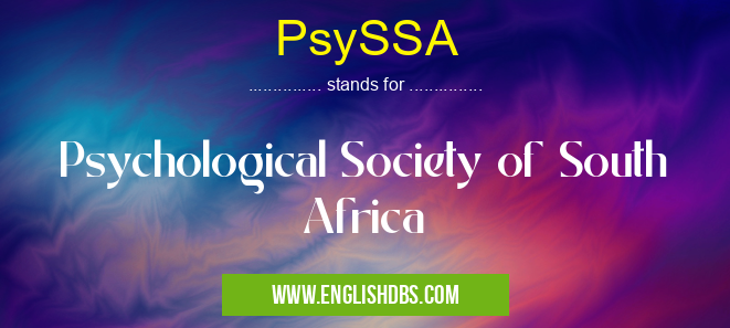 PsySSA