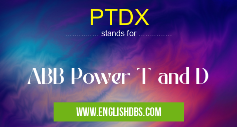 PTDX