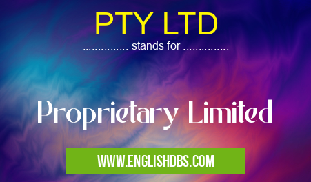 PTY LTD