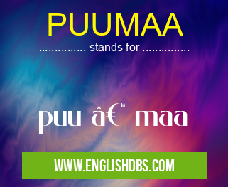 PUUMAA