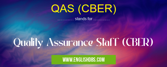 QAS (CBER)