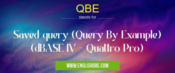 QBE