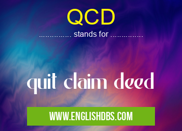 QCD