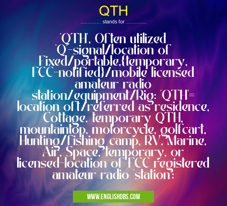 QTH