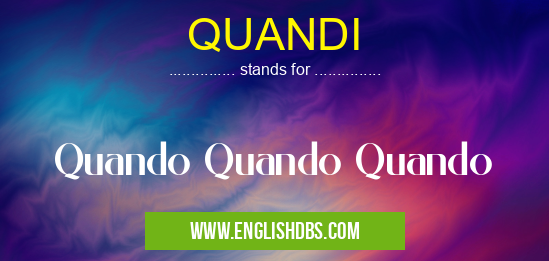 QUANDI