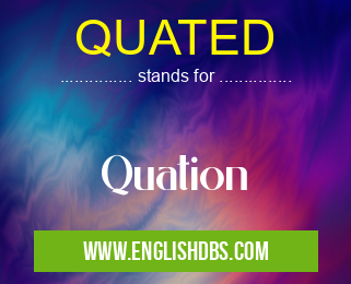 QUATED