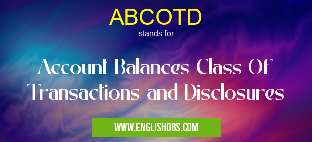 ABCOTD