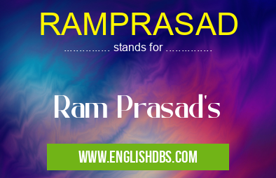 RAMPRASAD