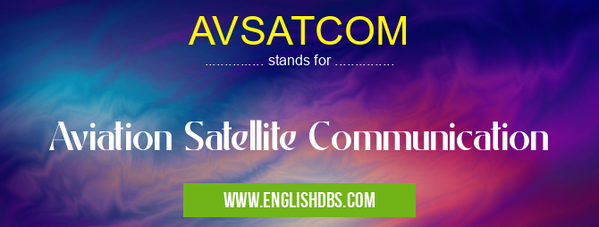 AVSATCOM