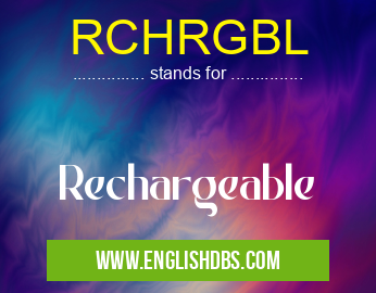 RCHRGBL