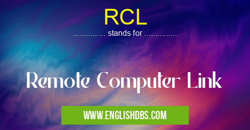 RCL