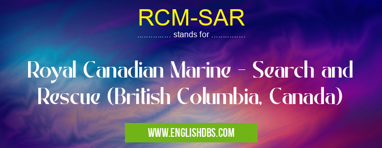 RCM-SAR