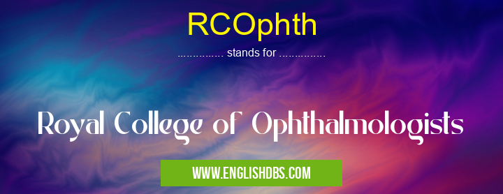 RCOphth